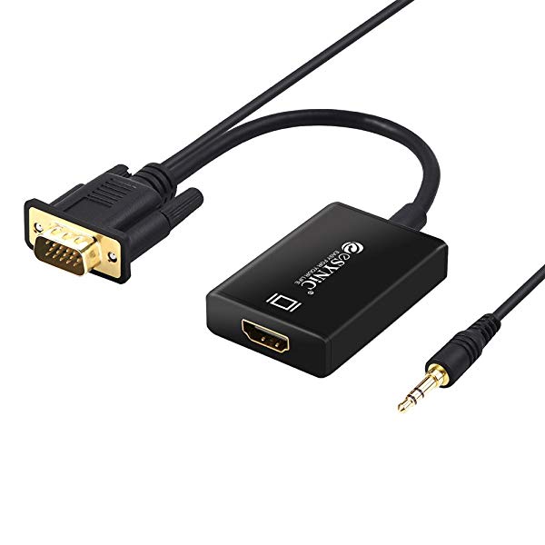 Vga To Hdmi変換器 1080p対応 Vga Hdmi ビデオ変換ケーブル 金メッキ