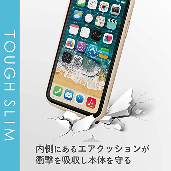 Iphone Xr ケース 耐衝撃 フレーム Tough Slim Lite 背面クリアタイプ アイボリー Pm A18ctslfciv 送料無料の通販はau Wowma ワウマ Kaga Lab Au Wowma 店 商品ロットナンバー