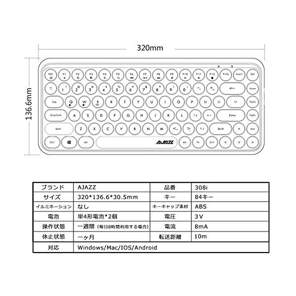 ブルートゥース タブレット用キーボード レディースキーボード ワイヤレスキーボード コンパクトキーボード 軽量 Bluetooth キー の通販はau Pay マーケット Nogistic 商品ロットナンバー