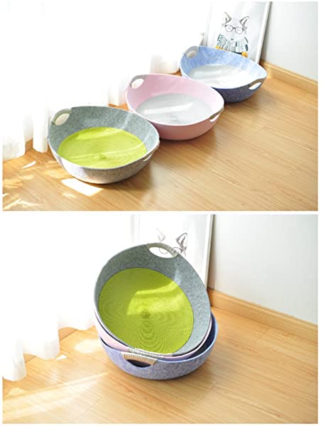 目玉商品 フェルト キャット ベッド 猫 ペット ベッド 夏 クール 小型犬 中型犬 犬小屋 室内用 洗える 丸洗い ペットハウス 丈夫 噛む子に ランキング１位受賞 Dududustore Com Br