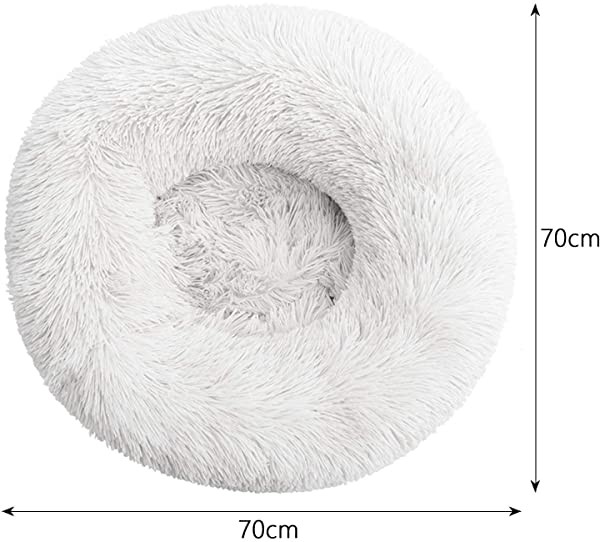 期間限定 半額以下 猫ベッド 犬ベッド ふわふわ ラウンド型 暖かい ペットクッション 滑り止め 防寒 洗濯可能 子犬 猫用 サイズ選択可 シンプルなホ 新商品 Design Tours Com