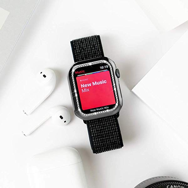 Apple Watch 5 ケース アップル ウォッチ ケース ダイヤモンド保護ケース Pc素材カバー 着装まま充電可能 ダイヤ付き 耐衝撃性 の通販はau Pay マーケット Lavett 商品ロットナンバー