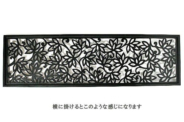 壁掛け木彫りのレリーフ C ロータス花模様 ブラック1 H 1 5cmｘ35cm バリ雑貨 アジアン雑貨の通販はau Pay マーケット アジアン雑貨 インテリアangkasa 商品ロットナンバー