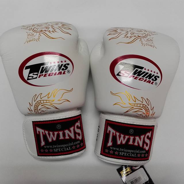 新品 正規 TWINS 本格ボクシンググローブ 本革製 サイズ選択 Ｔ龍黒