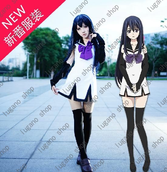 日本公式品 極黒のブリュンヒルデ 黒羽 寧子 風 衣装 ウイッグ コスチューム コスプレ 衣装 完全オーダメイドも対応可能 宅送 Ultragreencoffee1 Com