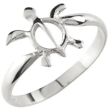 販売卸売り ピンキーリング ハワイアンジュエリー 亀 ホヌ リング 指輪 シルバー ハワイアンリング 地金リング Sv925 ストレート 送料無料 レディー 人気の中古品 Triplex Ee