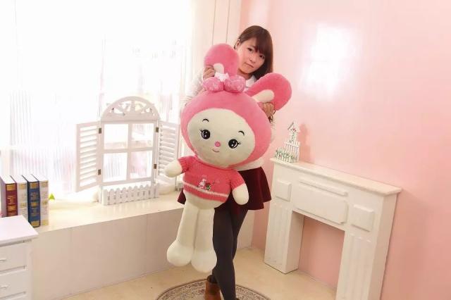 気質アップ ウサギ ぬいぐるみ うさぎ 特大 抱き枕 大きいサイズ 3色 170cm 可愛い兎 子供のプレゼントバレンタインデー ふわふわぬいぐるみ 人気第6位 Parjal Fr