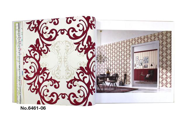 国際ブランド 壁紙 はがせる 国内在庫 貼ってはがせる壁紙 輸入壁紙 フリース壁紙 はがせる壁紙 Erismann エリスマン 赤 ダマスク柄 気質アップ Omegastationery Com