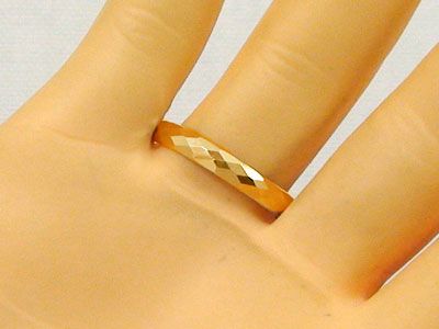 ピンクゴールド ダイヤカット加工 ペアリング 結婚指輪 ピンキーリング K18pg 指輪の通販はau Pay マーケット Maオリジンジュエリー Aupayマーケット店 商品ロットナンバー