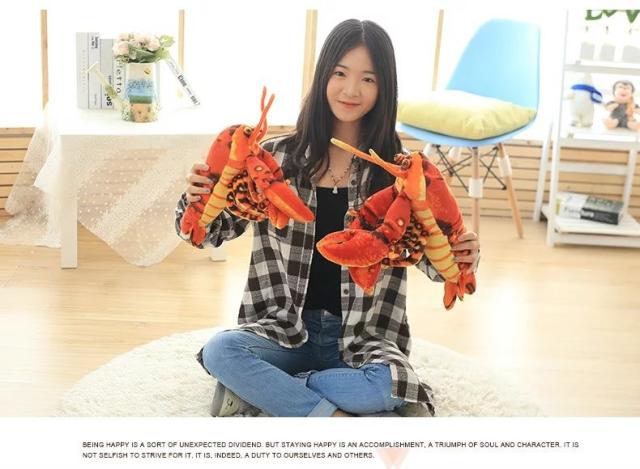 在庫限り 蝦 イセエビ 抱き枕 ぬいぐるみクッション 子供 プレゼント男性 ぬいぐるみ女性 男の子 お誕生日プレゼント食店飾り品 105cm 限定セール Www Iacymperu Org