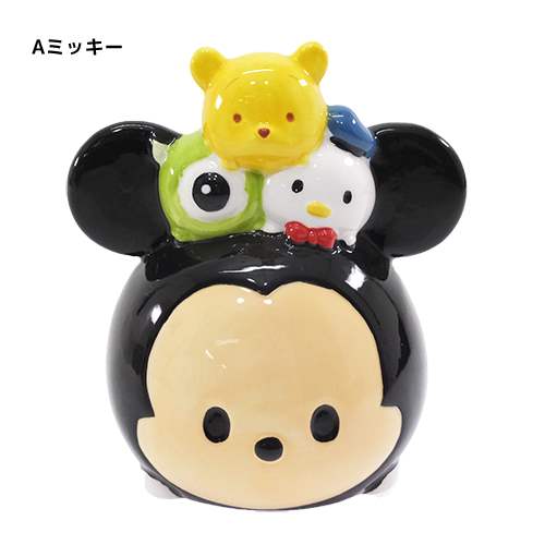 Disney Tsum ツムツム セラミックバンク ミッキー ディズニー おしゃれ 貯金箱 インテリア 飾り物