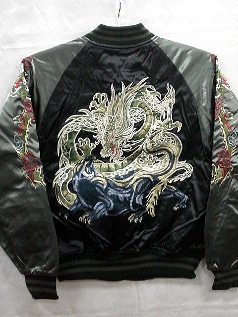 スカジャン 日本製本格刺繍のスカジャン2l の通販はau Wowma ワウマ Takafuku1915 商品ロットナンバー