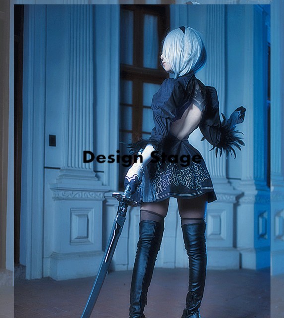 Nier Automata ニーア オートマタ 2b ヨルハ二号b型 風 コスプレ衣装 コスチューム 仮装 Cosplay ハロウィン オーダーメイド可能 C423 Au Pay マーケット