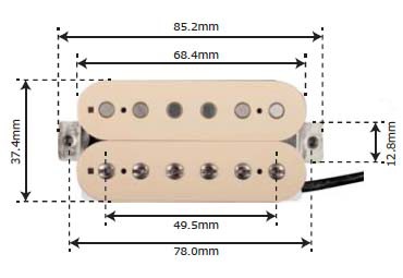 再入荷好評 Freedom C.G.R./Hybrid Humbucker BLACK ギター用ピックアップの通販はau PAY マーケット - 楽器de元気|商品ロットナンバー:245830756 定番人気お得