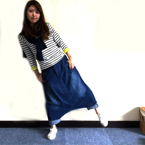 デニムサルエルパンツ デニムパンツ サルエルパンツ レディース ワイドデニムパンツ 大きいサイズ メンズ パンツ ワイドパンツの通販はau Pay マーケット Silver Color 商品ロットナンバー