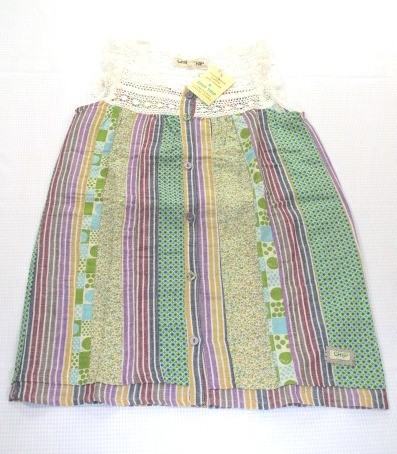 チップトリップ Chiptrip ワンピース ノースリーブ 130cm 新品 オールインワン 女の子 キッズ 子供服 中古 Ammerswilkultur Ch