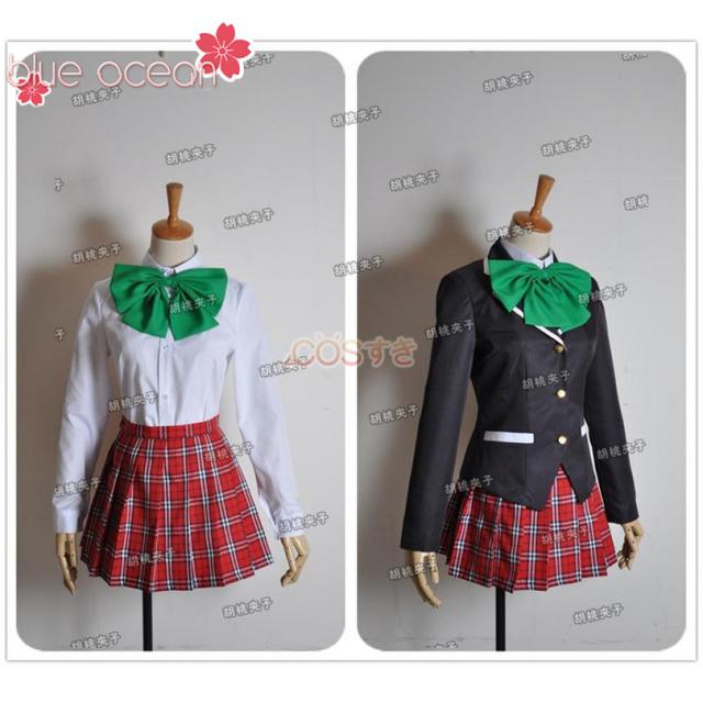 60 Off 中二病でも恋がしたい 五月七日 くみん つゆり くみん 風 コスプレ衣装 アニメ コスチューム Cosplay イベント 変装 仮装 正規品 Keita Com Br