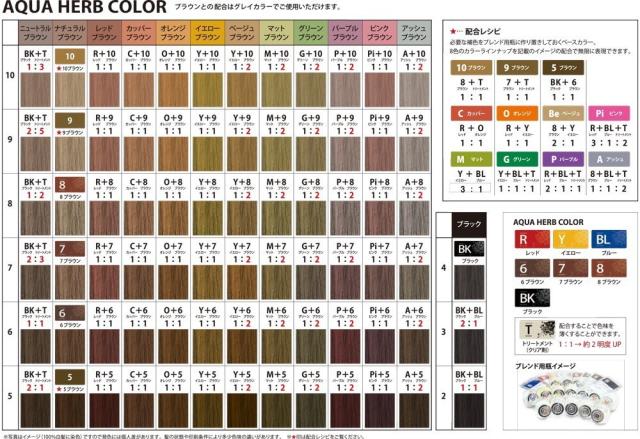 アクアハーブカラー プレミアム Bk ブラック 100gの通販はau Pay マーケット 愛らんどびゅーてぃ Au Pay マーケット店 商品ロットナンバー