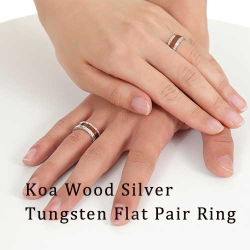 希少 ペアリング 刻印無料 指輪 ハワイアンジュエリー コアウッド シルバー 7mm 男性用 メンズジュエリー おしゃれ かっこいい 最適な材料 Olsonesq Com
