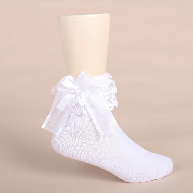 靴下 フリル ソックス 女の子 リボン レース 子供服 安い Sox F