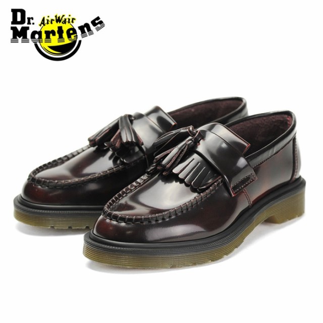 ドクターマーチン エイドリアン タッセルローファー チェリーレッド 赤 ブーツ Dr.Martens ADRIAN TASSEL LOAFER