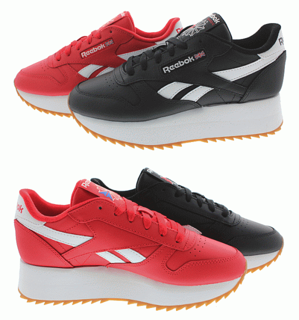 絶賛 リーボック Reebok スニーカー クラシック レザー ダブル Ef Cl Lthr Double Ef ブラック Dv3631 プライマルレッド Dv3632 プレゼント対象商品 Www Centrodeladultomayor Com Uy