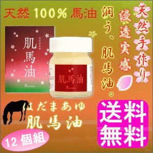 送料無料 肌馬油 12個組 肌美和 熊本 馬油 マー油 マーユ 全身クリーム 保湿 スキンケア マッサージ 赤ちゃん 乾燥 潤い 天然の通販はau Wowma ワウマ 送料無料的商店 商品ロットナンバー