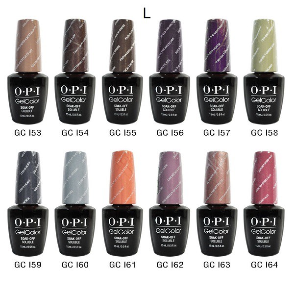 新品 送料無料 Opi Gelcolor ジェルカラー Gc Gc I53 I54 I55 I56 I57