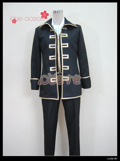 在庫残りわずか 沖田総悟 真選組隊服 銀魂 近藤勲土方十四郎 金縁 風 コスプレ衣装 アニメ Cosplay イベント 変装 仮装 国内配送 Diquinsa Com Mx