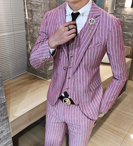 メンズスーツ 3点セット ベスト セットアップ ビジネス パンツ 紳士服 礼服 結婚式 二次会 入学式 卒業式 ストライプの通販はau Pay マーケット すのーぱせり 商品ロットナンバー