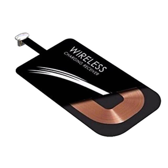 スマホ QIワイヤレス充電 レシーバー アダプターシート 非対応機種Android TypeC対応 無接点充電 置くだけ充電 メール便発送の通販はau PAY マーケット バイモア｜商品