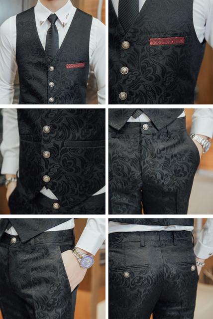 最適な価格 スーツ メンズ トライバル フラワー 花柄スーツ ホストスーツ 3p スリーピース 個性的 V系 ビジュアル系 ストリート系 韓国 お兄系 衣装 最安値 Bayounyc Com