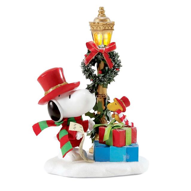 スヌーピー 置物 雑貨 Department56 インテリア ネットショッピング クリスマスシーズン フィギュア インテリア スヌーピー プレゼント ギフト