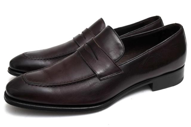 伊勢丹メンズ Isetan Men S カーフ 牛革 コインローファー 446 Vintage Braken スリッポン レザーソール マッケイ製法 メンズ 中古の通販はau Pay マーケット ブランディング 商品ロットナンバー
