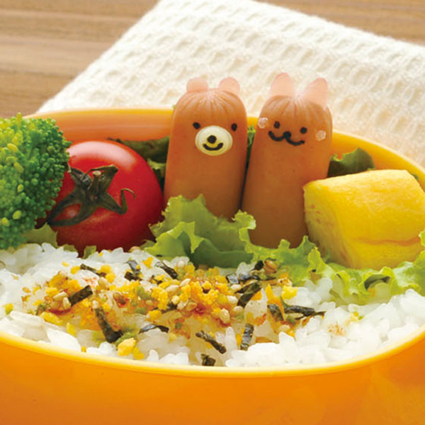 ぜいたくキャラ弁 ウインナー 花 最高の花の画像