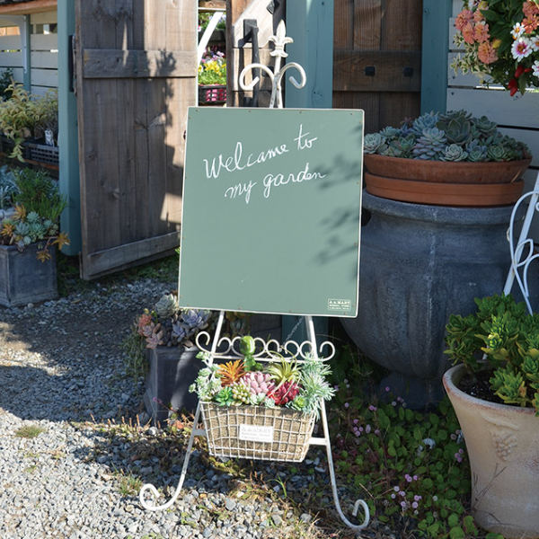 初回限定 サインボード ウェルカムボード スタンドチョークボードプランター アンティーク加工 黒板 ウェルカムスタンド ボード プランターカバ 日本公式品 Arnabmobility Com