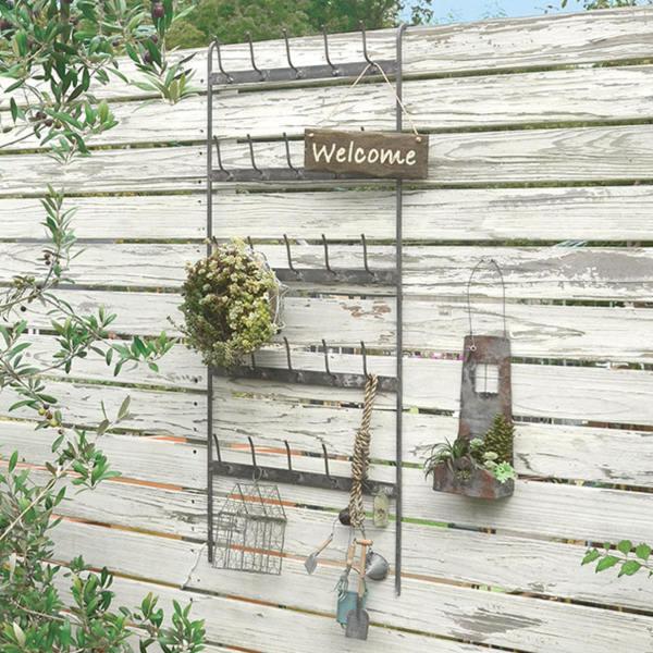 在庫一掃 ガーデンフェンス ガーデン収納 フック アイアンラダーフック ガーデニング用品 アンティーク加工 ガーデニング フェンス アイアン 引 即納 全国送料無料 Www Aristocani It