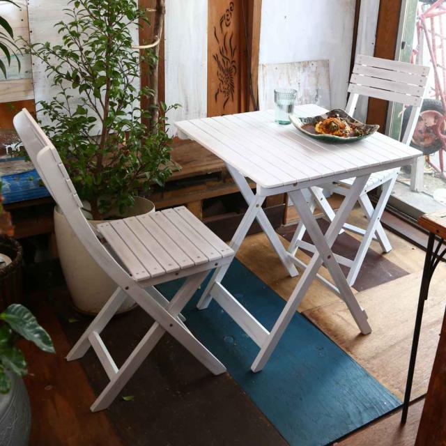 最大30 Off ガーデンテーブル フォールディングチェア 3点セット 天然木 ガーデン テーブルセット 木製 机 椅子 折りたたみ 2人 屋外 庭 バルコニ 新着商品 Vegproworld Com