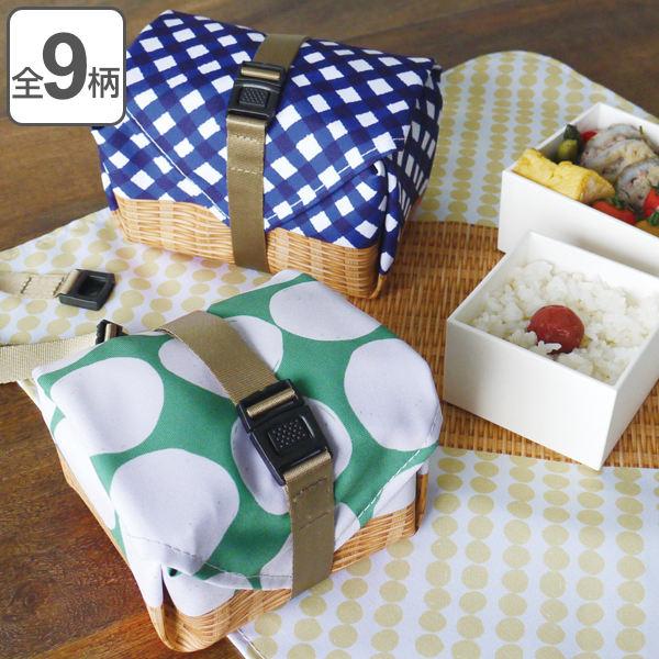 ランチクロス 保冷 44cm ベルト付き Olivia パターン 弁当包み クロス （ ランチョンマット お弁当
