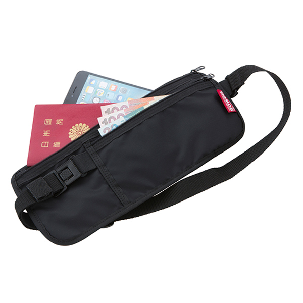 ウエストポーチ 薄型ポーチ バッグ ポーチ かばん バック （ スキミング防止 スリムガード トラベルグッズ トラベル 旅行グッズ 防犯 防の