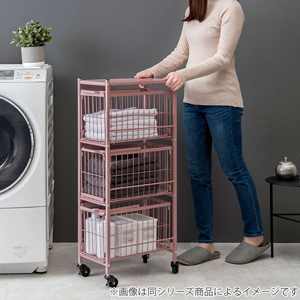 楽天ランキング ランドリーワゴン 3段 スリム 幅28cm 引出式ラック ランドリーラック バスケット付 角型 ( ランドリーバスケット 洗濯 ランドリー ワゴの通販はau PAY マーケット - インテリアパレット|商品 お得在庫