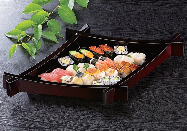 好評正規店 盛器 木製 中 松葉盛込器 溜 目皿付 盛り皿 皿 食器 業務用 ( 送料無料 お皿 大漁盛り 器 うつわ 和食器 舟盛り 盛る 魚 ひし形 松葉菱 の通販はau PAY マーケット - インテリアパレット|商品 新品高評価