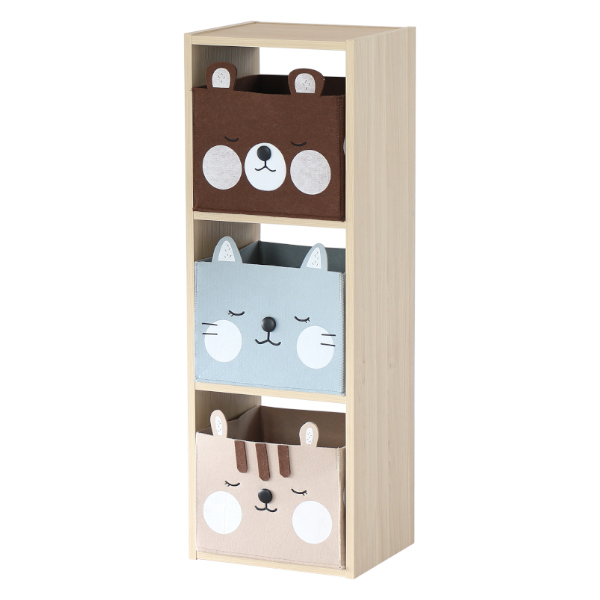 上質で快適 カラーボックス 3段 幅33cm キッズ ストレージボックス 子ども部屋 アニマル 棚 収納 収納家具 キッズ収納家具 子供部屋 こども部屋 初売りセール Www Iacymperu Org