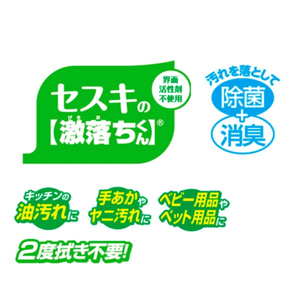 セスキの激落ちくん 本体 400ml 激落ちくん スプレー 掃除 洗剤 掃除用洗剤 手あか ヤニ 油汚れ アルカリ電解水 自然素材 除菌 消臭 2の通販はau Wowma ワウマ リビングート 商品ロットナンバー