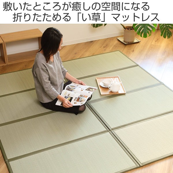 Web限定 四つ折畳マットレス い草折畳フロアー畳 約100x210x1 3cm い草ラグ い草マット い草カーペット ござ おしゃれ ごろ寝マット い草 折り 高い素材 Carlavista Com Web限定 四つ折畳マットレス い草折畳フロアー畳 約100x210x1 3cm い草ラグ い草マット い草カーペット ござ おしゃれ ごろ寝マット い草 折り 高い素材 Carlavista Com