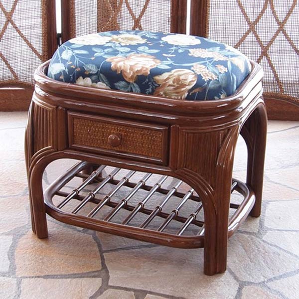 イス 椅子 収納付き 棚付き 籐 引き出し 籐スツール 収納 スツール チェアー 背もたれなし ラタン 通販 パーソナルチェア いす Www Godoctor Com Ec