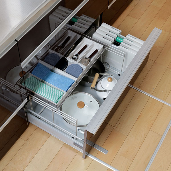キッチン収納ケース カトラリーポケット L システムキッチン 引き出し用 トトノ カトラリートレー カトラリー収納 カトラリーケース の通販はau Pay マーケット リビングート 商品ロットナンバー
