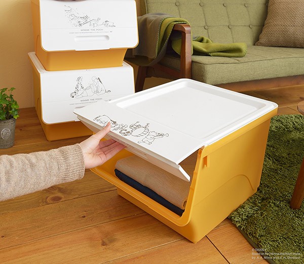 格安人気 収納ボックス 収納 スタッキング プラスチック Disney クの通販はau PAY マーケット - お弁当グッズのカラフルBOX| フロック 3個セット フタ付き くまのプーさん Bタイプ ( 送料無料 収納ケース 限定品新作