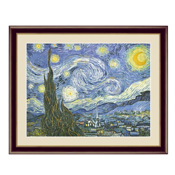 絵画 星月夜 15 cm フィンセント ヴィレム ファン ゴッホ 18年 額入り 巧芸画 インテリア 壁掛け 風景画 ポスター アートの通販はau Pay マーケット お弁当グッズのカラフルbox 商品ロットナンバー