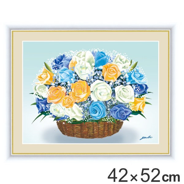 新入荷 絵画 バラのブーケ 42 52cm 洋美 額入り 巧芸画 インテリア 壁掛け ポスター アートフレーム アートポスター 絵 風水 花 植物 玄 残りわずか Www Centrodeladultomayor Com Uy